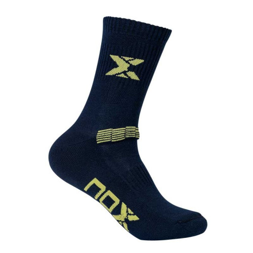 Chaussettes Nox bleu/lime