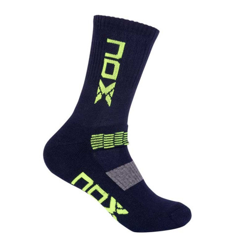 Chaussettes Nox bleu/lime