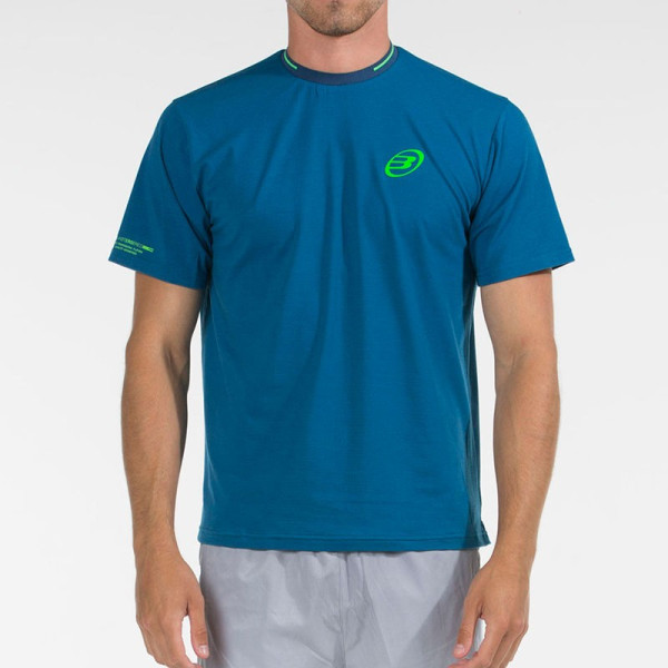 T-shirt Bullpadel Manex Bleu