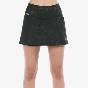 BSOUL Falda Pádel Mujer Skirt W/Inner Legg Negro BSOUL