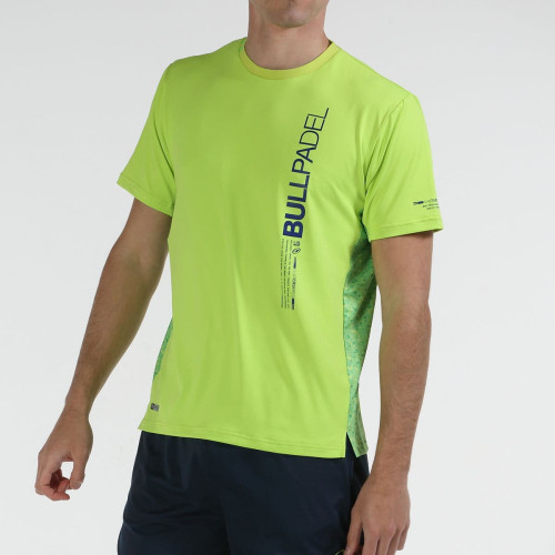 T-shirt Bullpadel citron...