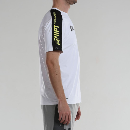 Camiseta branca Bullpadel...