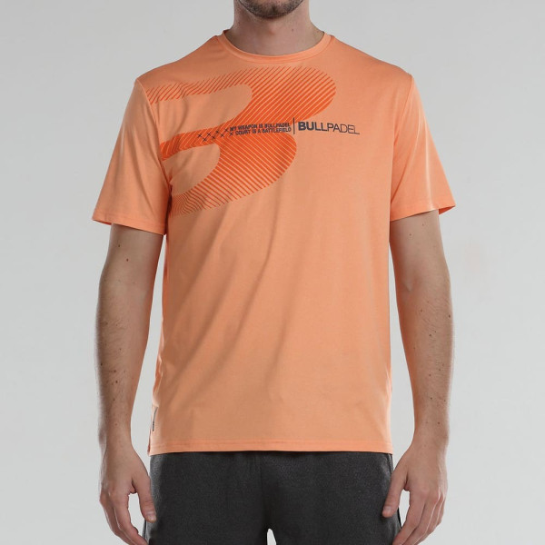 T-shirt Bullpadel Aires Laranja