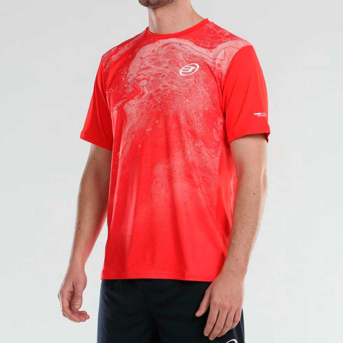 Camiseta Bullpadel Nuco Cereza