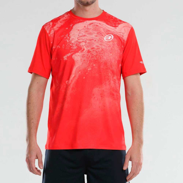 Camiseta Bullpadel Nuco Cereza