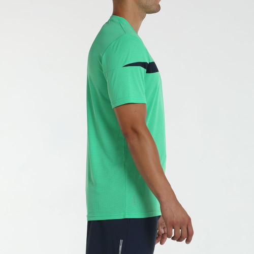 Camiseta verde Bullpadel...