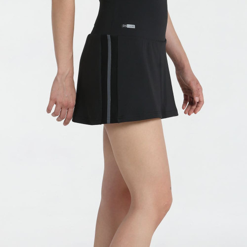 Black Bullpadel Roll Skirt