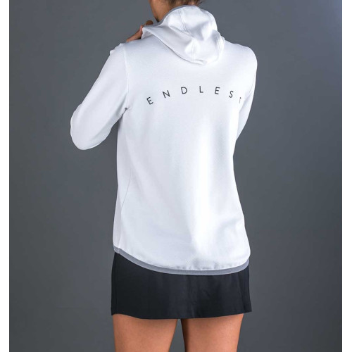 Sweat-shirt blanc Endless...