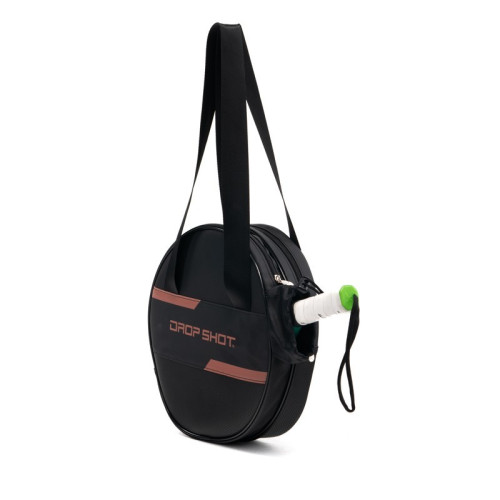 Schwarze Drop Shot Tasche