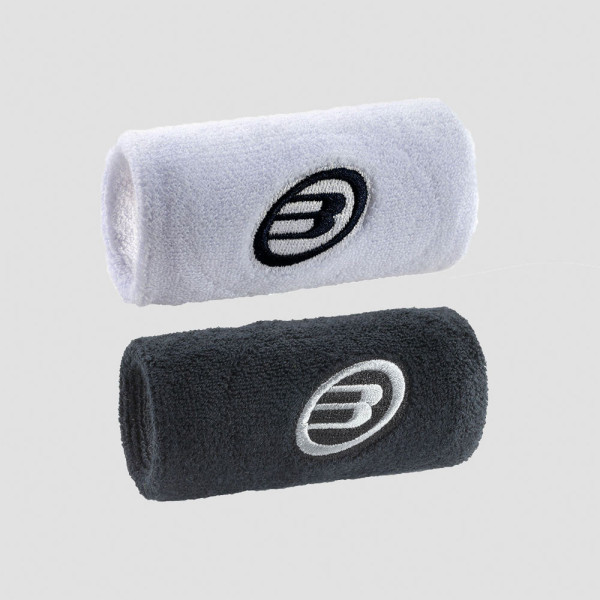 Black-White Bullpadel Wristband